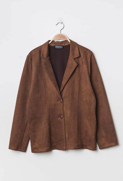 Immagine di CURVY GIRL SUEDE BLAZER